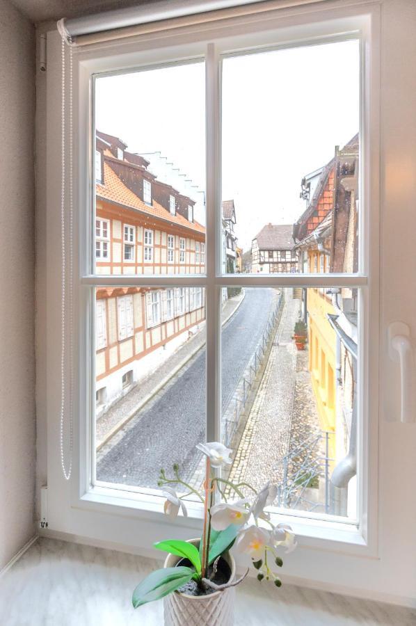 Ferienwohnungen Ziesing Am Schlossberg 크베들린부르크 외부 사진