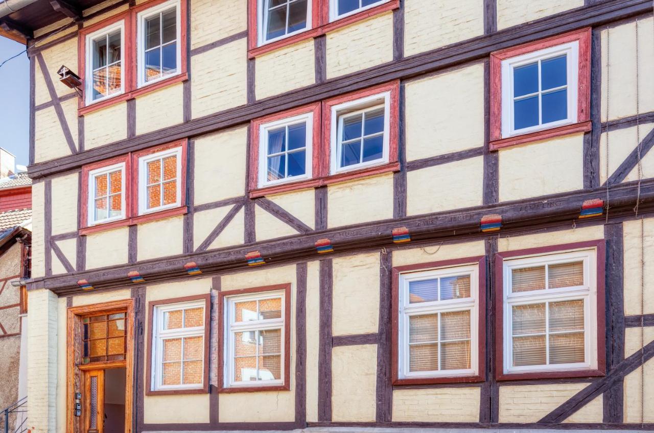 Ferienwohnungen Ziesing Am Schlossberg 크베들린부르크 외부 사진